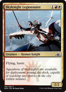 Skyknight Legionnaire (Guilds of Ravnica) Light Play