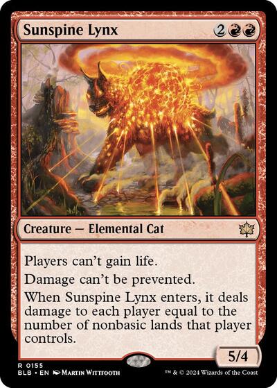 Sunspine Lynx (Bloomburrow) Light Play