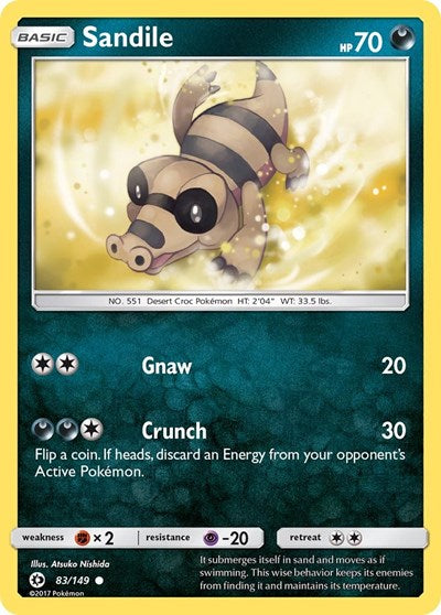 Sandile (SM Base Set) Light Play