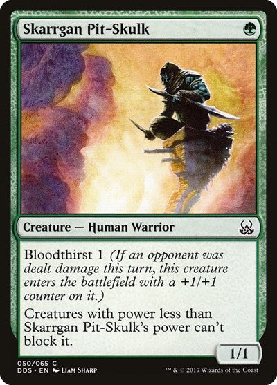 Skarrgan Pit-Skulk (Duel Decks: Mind vs Might) Light Play
