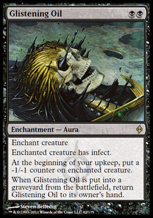 Glistening Oil (New Phyrexia) Light Play