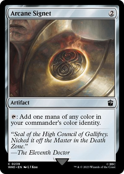 Arcane Signet (Universes Beyond: Doctor Who) Light Play