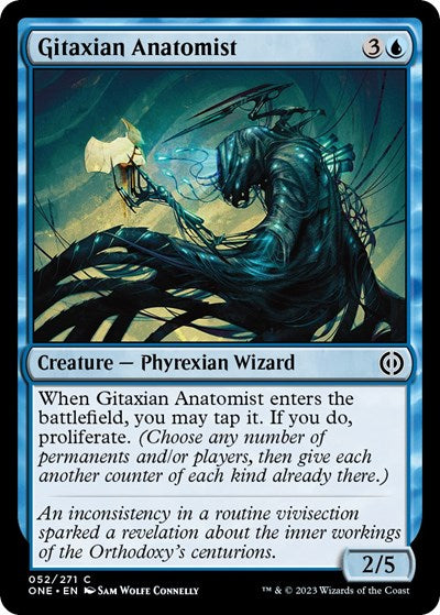 Gitaxian Anatomist (Phyrexia: All Will Be One) Light Play Foil