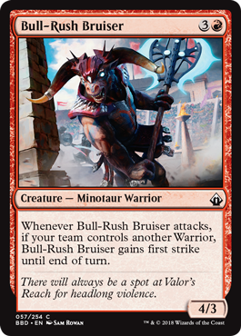 Bull-Rush Bruiser (Battlebond) Light Play