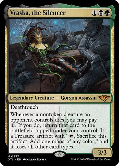 Vraska, the Silencer (Outlaws of Thunder Junction) Light Play