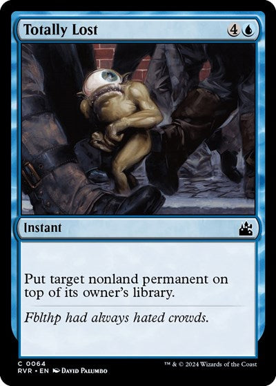 Totally Lost (Ravnica Remastered) Light Play