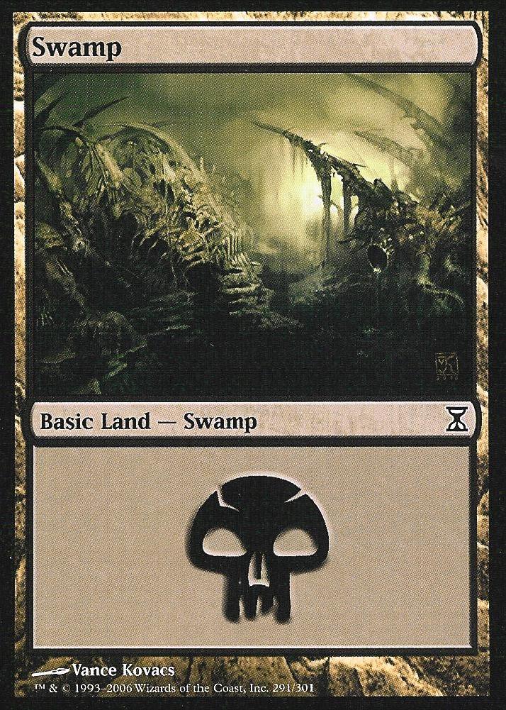 Swamp (291) (Time Spiral) Light Play