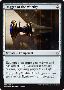 Dagger of the Worthy (Hour of Devastation) Light Play Foil