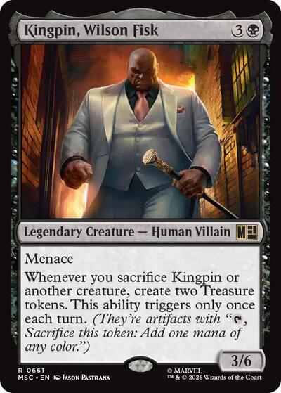 Kingpin, Wilson Fisk (Commander: Marvel Super Heroes) Light Play
