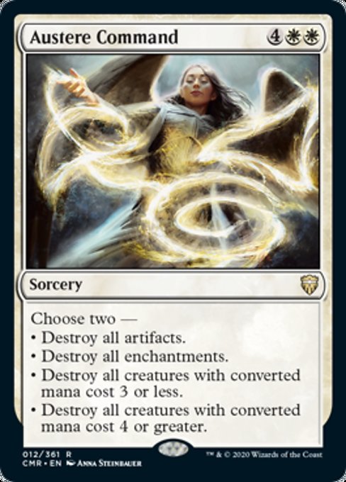 Austere Command (Commander Legends) Light Play