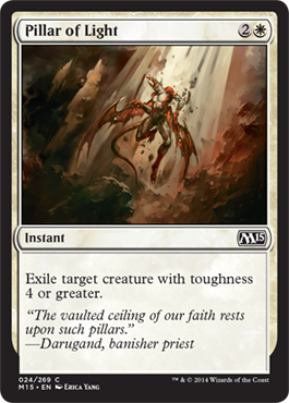 Pillar of Light (Magic 2015 Core Set) Light Play Foil