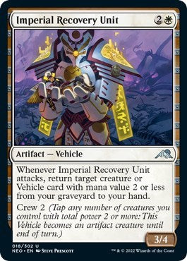 Imperial Recovery Unit (Kamigawa: Neon Dynasty) Light Play