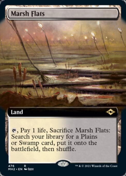 Marsh Flats (Extended Art) (Modern Horizons 2) Near Mint Foil