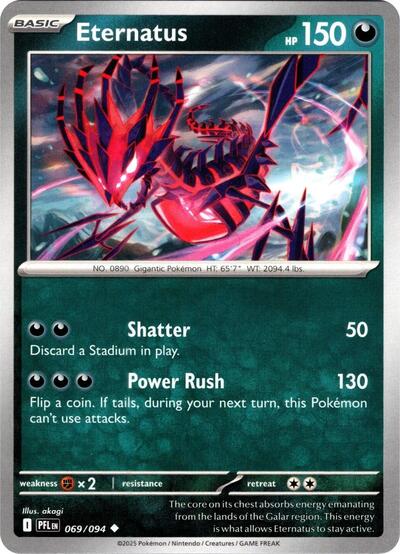 Eternatus (ME02: Phantasmal Flames) Light Play