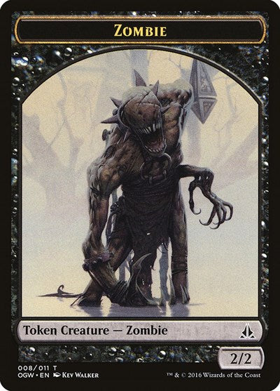 Zombie Token (Oath of the Gatewatch) Light Play
