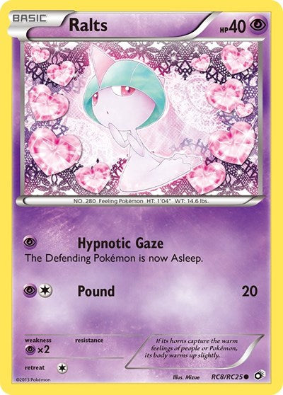 Ralts (Legendary Treasures: Radiant Collection) Light Play Holofoil