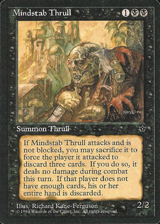 Mindstab Thrull (Kane-Ferguson) (Fallen Empires) Light Play