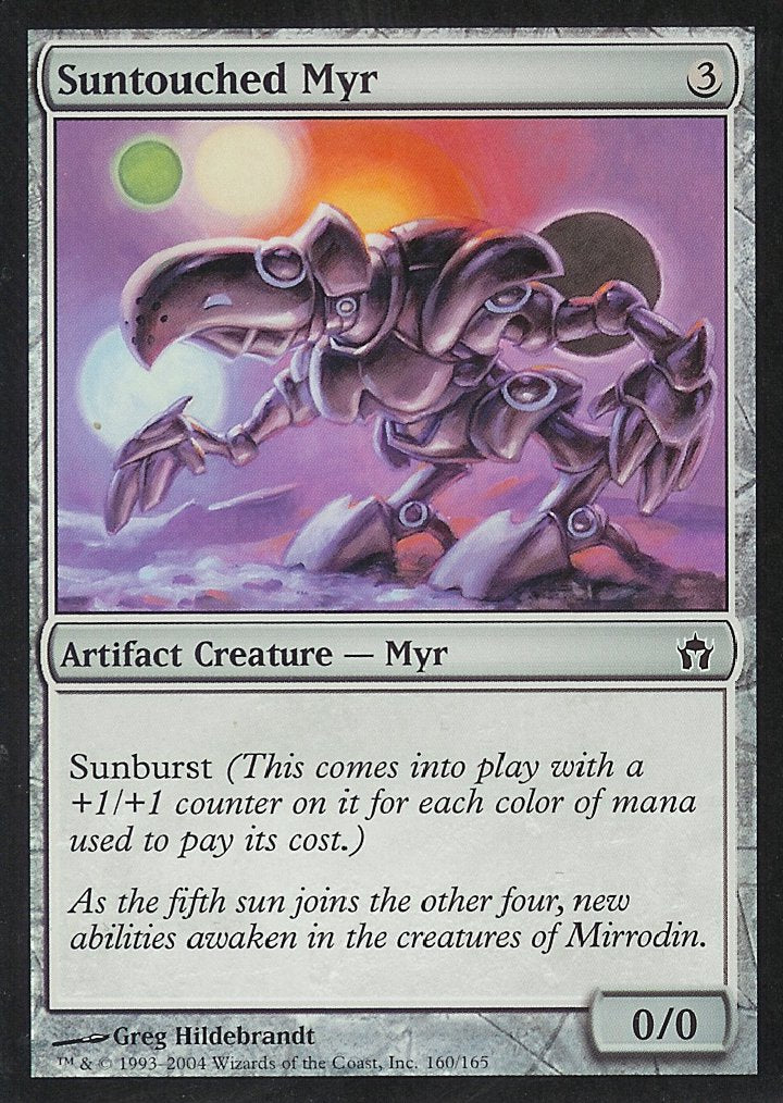 Suntouched Myr (Fifth Dawn) Medium Play