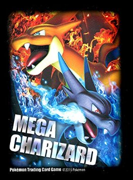 Mega Charizard X & Mega Charizard Y Standard Card Sleeves 65 count