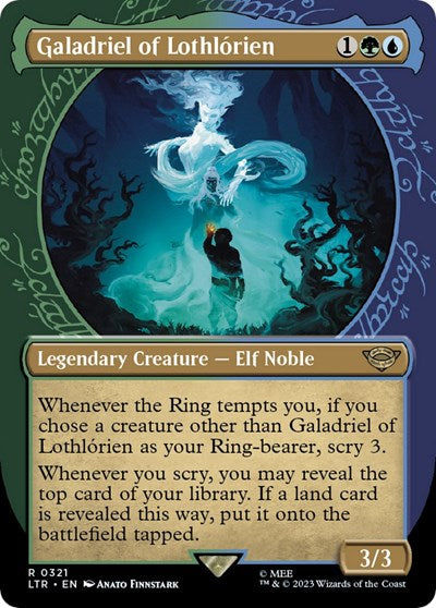 Galadriel of Lothlorien (Showcase) (Universes Beyond: The Lord of the Rings: Tales of Middle-earth) Light Play