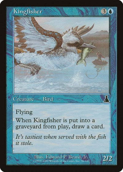 Kingfisher (Urza's Destiny) Light Play