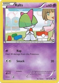 Ralts (68) (XY - BREAKthrough) Heavy Play