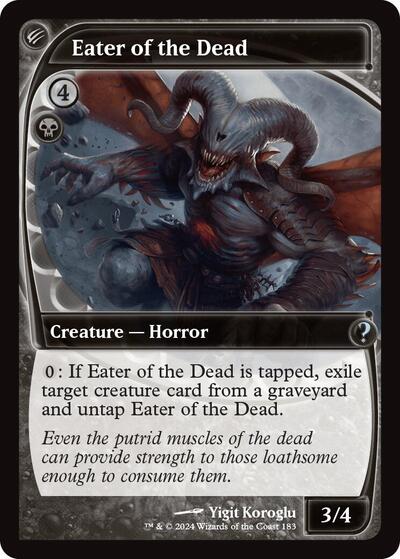 Eater of the Dead (Future Sight) (Mystery Booster 2) Light Play