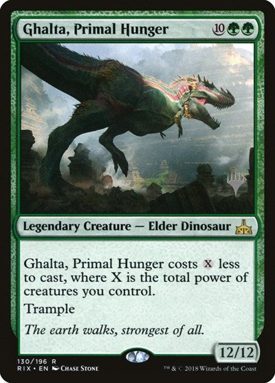 Ghalta, Primal Hunger (Promo Pack: Core Set 2020) Light Play