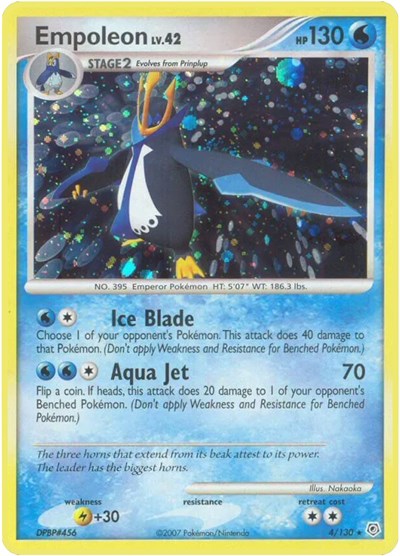 Empoleon (Diamond and Pearl) Damaged / Poor Foil