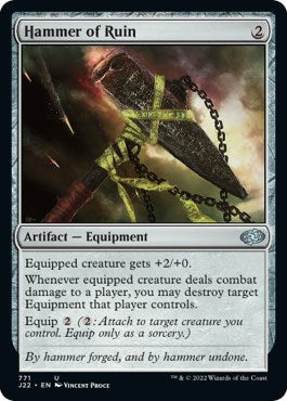 Hammer of Ruin (Jumpstart 2022) Damaged / Poor