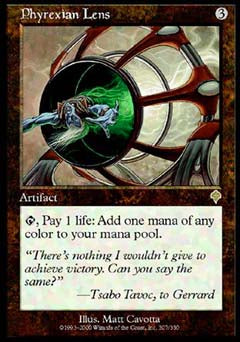 Phyrexian Lens (Invasion) Medium Play