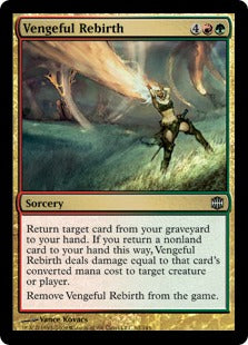 Vengeful Rebirth (Alara Reborn) Medium Play