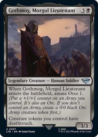 Gothmog, Morgul Lieutenant (Universes Beyond: The Lord of the Rings: Tales of Middle-earth) Light Play
