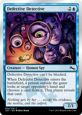 Defective Detective (Unstable) Light Play
