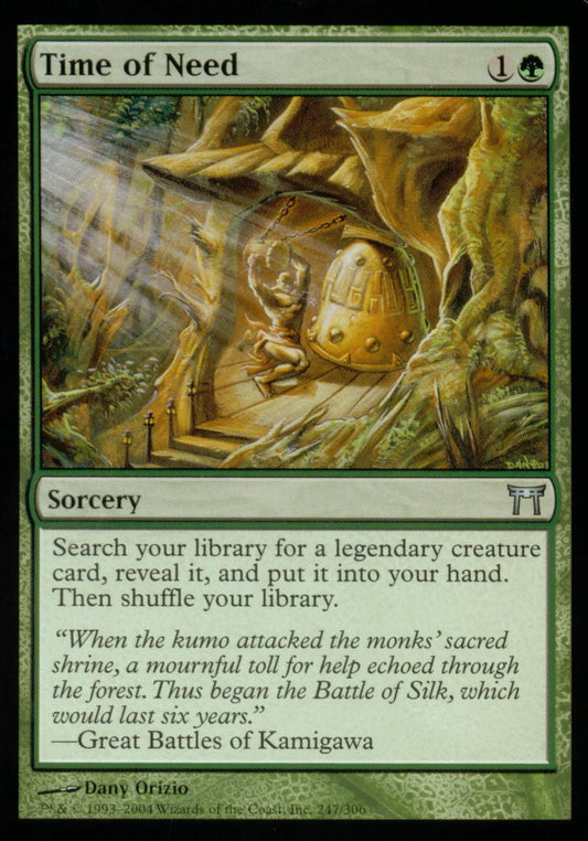 Time of Need (Champions of Kamigawa) Medium Play