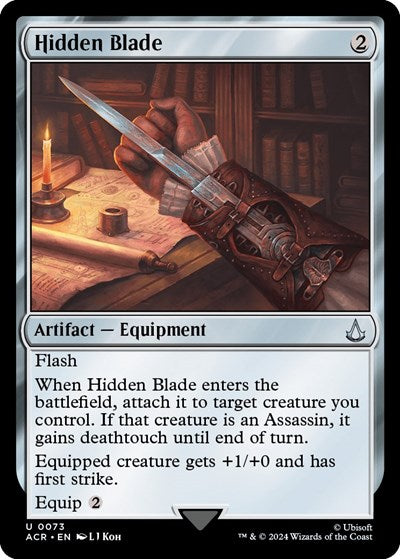 Hidden Blade (Universes Beyond: Assassin's Creed) Light Play Foil