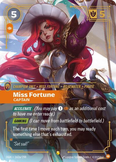 Miss Fortune Captain (Alternate Art) (Origins) Light Play Foil