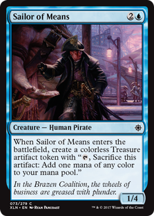 Sailor of Means (Ixalan) Light Play Foil