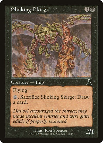 Slinking Skirge (Urza's Destiny) Light Play