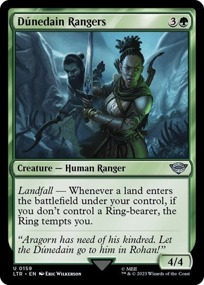 Dunedain Rangers (Universes Beyond: The Lord of the Rings: Tales of Middle-earth) Light Play