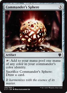 Commander's Sphere (Commander 2017) Light Play