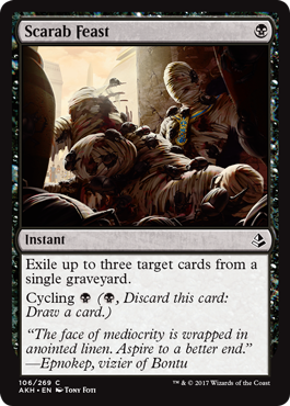 Scarab Feast (Amonkhet) Light Play Foil