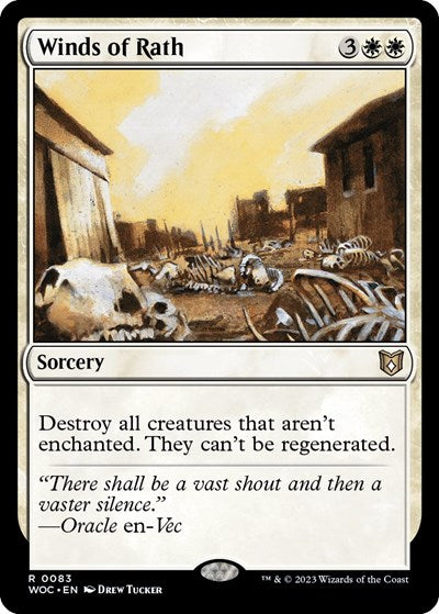 Winds of Rath (Commander: Wilds of Eldraine) Light Play