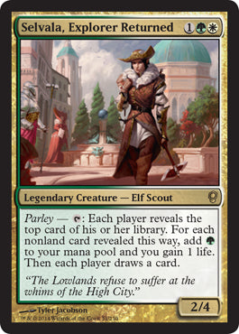 Selvala, Explorer Returned (Conspiracy) Light Play