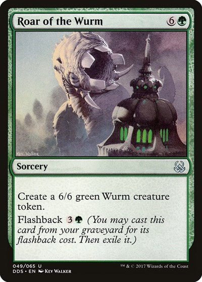 Roar of the Wurm (Duel Decks: Mind vs Might) Light Play