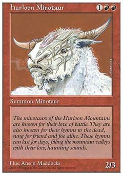 Hurloon Minotaur (5th Edition) Light Play