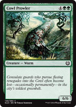 Cowl Prowler (Kaladesh) Light Play Foil