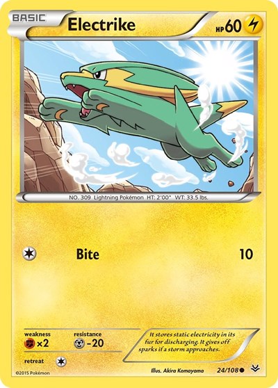 Electrike (XY Roaring Skies) Medium Play
