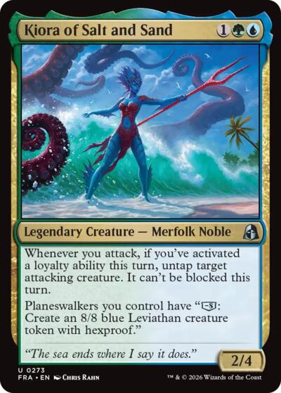 Kiora of Salt and Sand (Reality Fracture) Light Play
