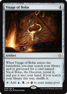 Visage of Bolas (Hour of Devastation) Medium Play